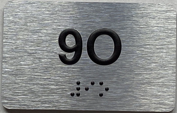 APT# 9O SILVER Sign