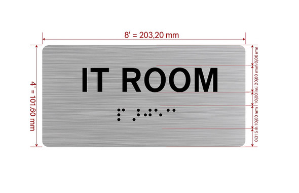 It Room Hpd Sign