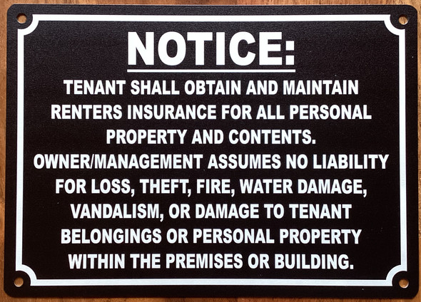notice-insurance-to-tenant-5x7-black-aluminum.jpg