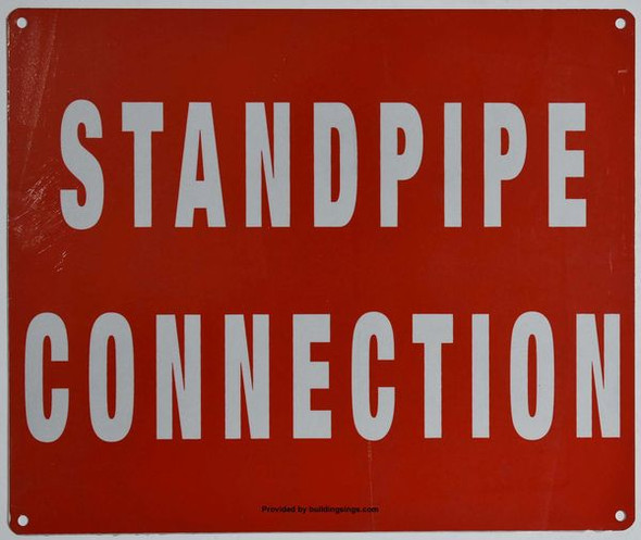 STANDPIPE CONNECTION Signage