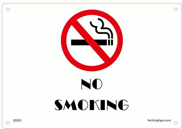 No Smoking  Signage