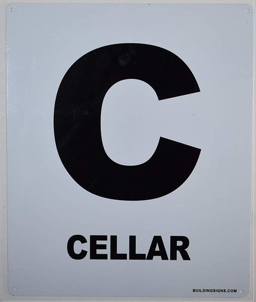 Cellar Floor Sign-Grand Canyon Line