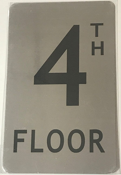 4TH FLOOR Sign