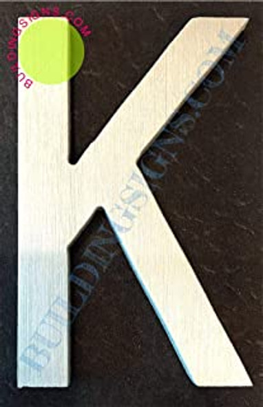 Aluminum Letter K