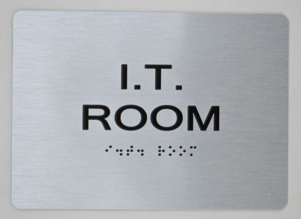 I.T. ROOM ADA-Sign -Tactile Signs Tactile Signs  Ada sign