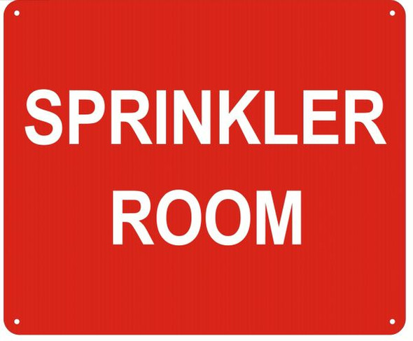 SPRINKLER ROOM SIGN