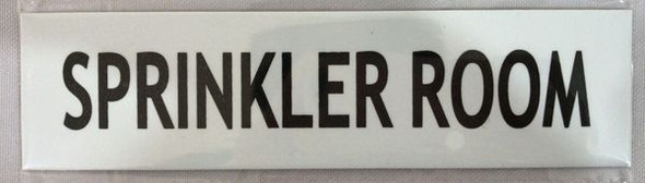 SPRINKLER ROOM SIGN for Building