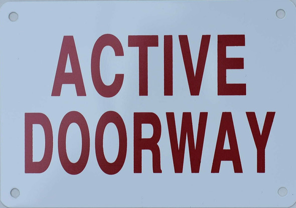 Active Doorway Signage