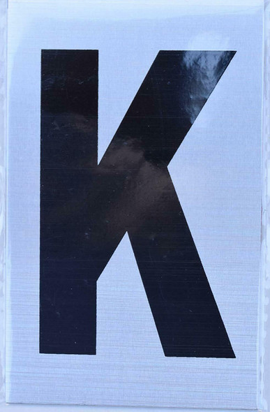 Apartment Number Sign  - Letter k