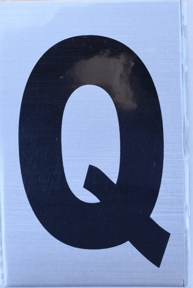 Apartment Number Sign  - Letter Q