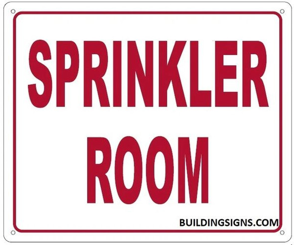 SPRINKLER ROOM SIGN