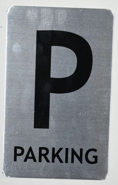 Parking Floor Number Sign