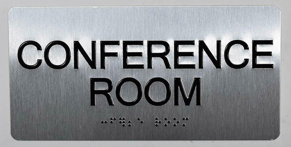 Conference Room Sign  -Tactile Touch Braille Sign - The Sensation line -Tactile Signs Ada sign