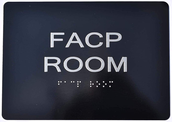 FACP Room Sign -Tactile Signs    The Sensation line  Braille sign