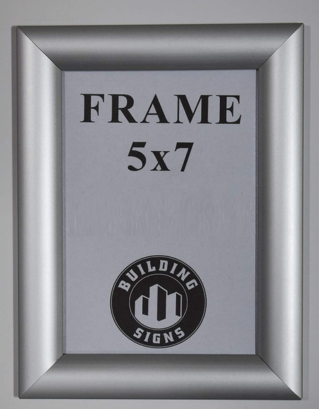 License Permit Frame  (Front Open- Aluminum)Building Frame
