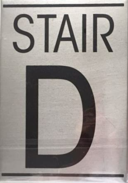 STAIR D SIGN-