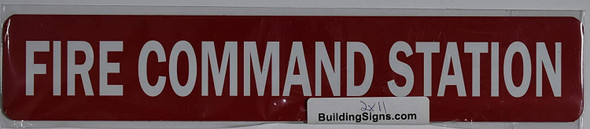 FIRE Command Station Signage