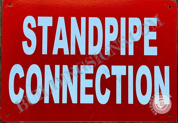 Standpipe Connection Sign