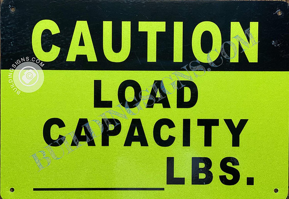 Caution Load Capacity_ lbs  Singange
