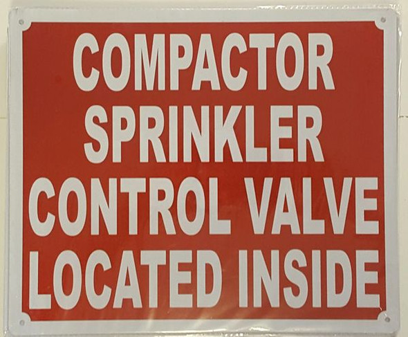 COMPACTOR SIGN