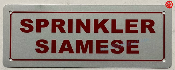 SPRINKLER SIAMESE SIGN