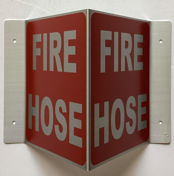 Corridor Fire hose Signage-Fire hose Hallway Signage -le couloir Line