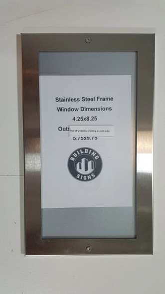 Directory Board- FRAME STAINLESS STEEL (BOARD DIRECTORY FRAMES )