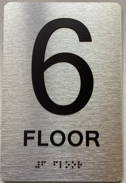 FLOOR  6 Number Sign