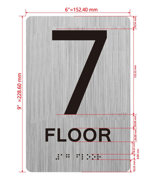 FLOOR  7 Sign