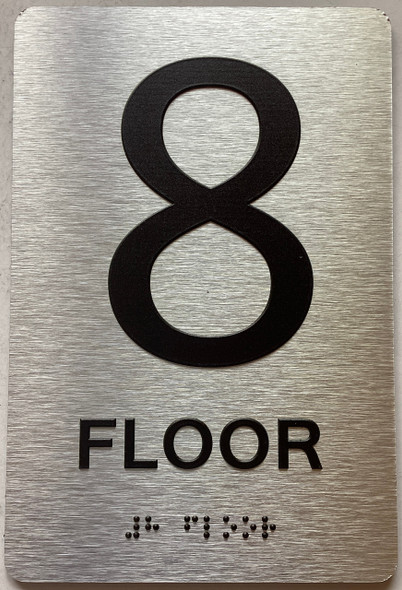 FLOOR  8 Number Sign