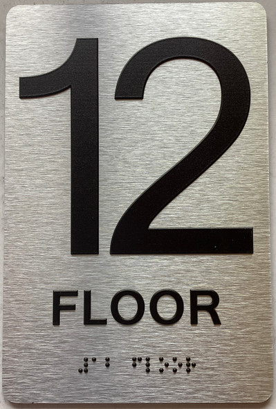 FLOOR  12 Number Sign