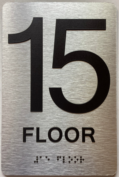 FLOOR  15 Number Sign