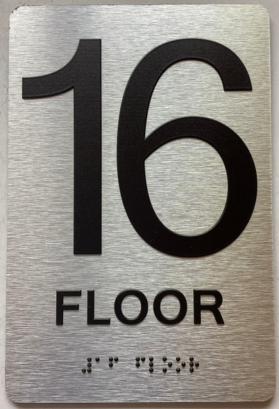 FLOOR  16 Number Sign