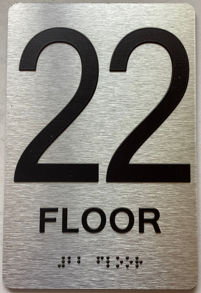 FLOOR  22 Number Sign