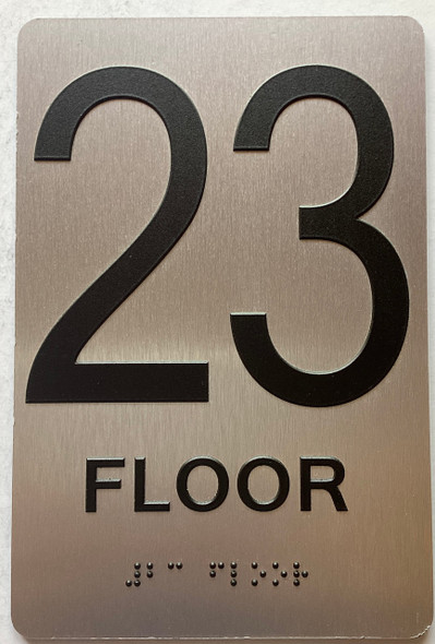 FLOOR  23 Number Sign