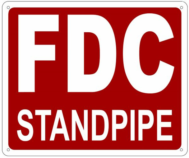 FDC STANDPIPE Sign