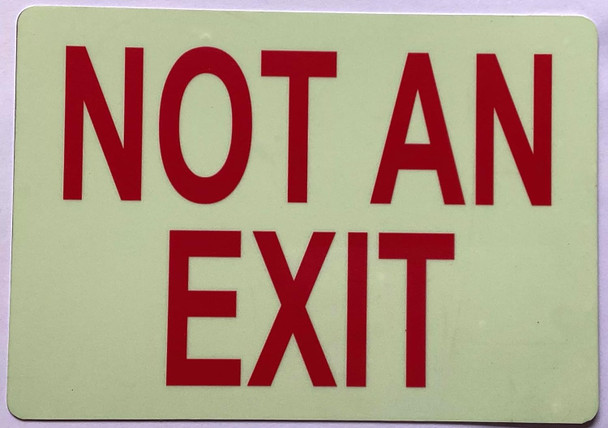 Glow-In-the-Dark Aluminium (NOT AN EXIT)