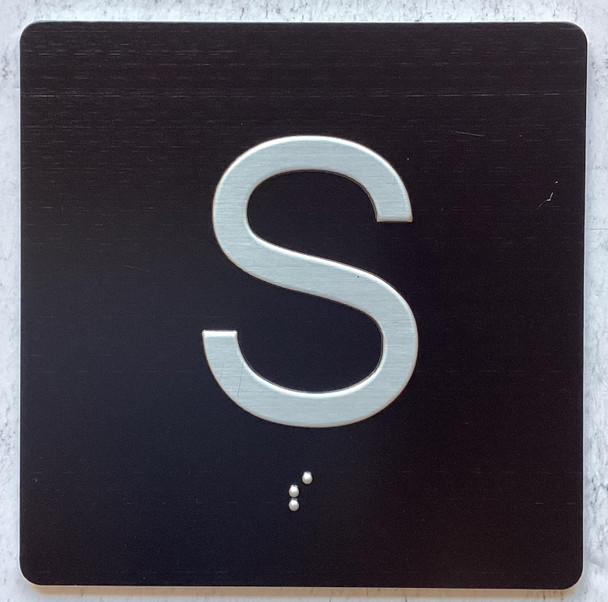 ELEVATOR STREET S FLOOR SIGN