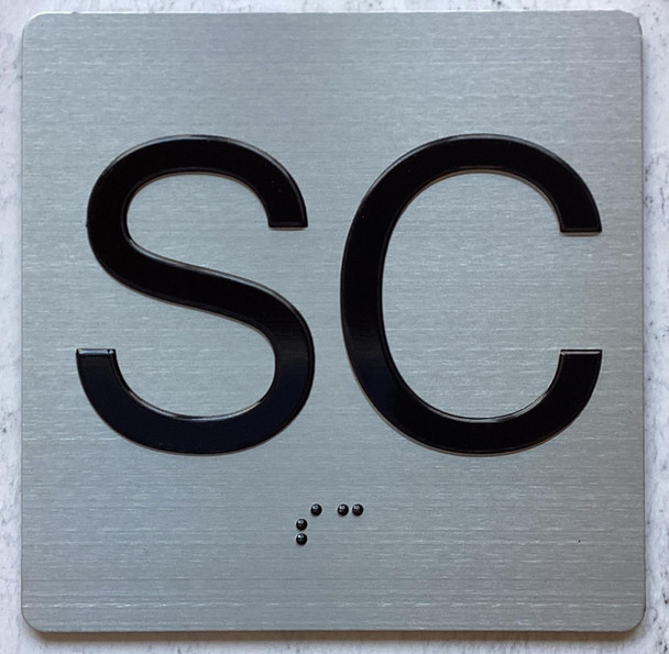 ELEVATOR SC FLOOR SIGN