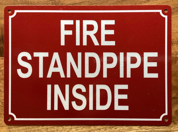 FIRE STANDPIPE INSIDE SIGN