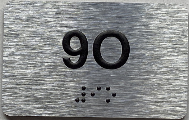 APT# 9O SILVER Sign