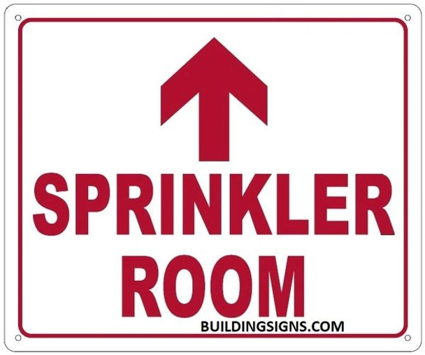 SPRINKLER ROOM SIGN