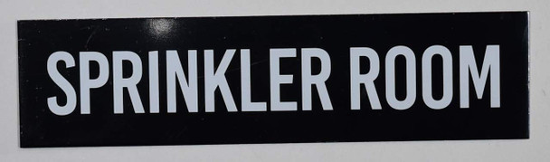 Sprinkler Room Sign