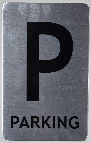 Parking Floor Number Sign