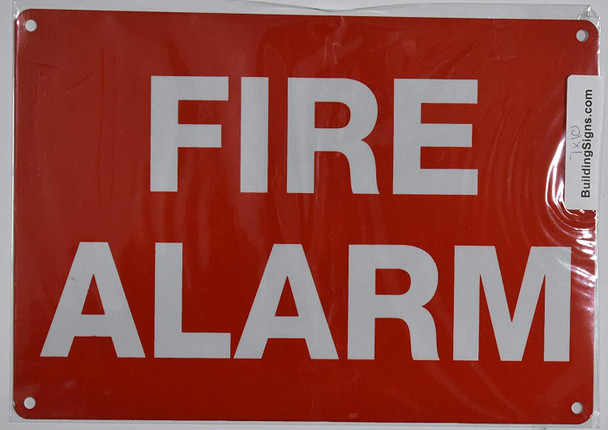 FIRE Alarm Sign
