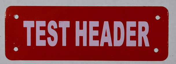 Test Header Sign