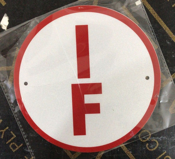 I-F Floor Truss Circular Sign
