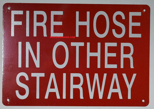 FIRE Hose in Other Stairway Sign