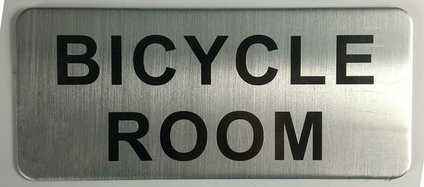 BICYCLE ROOM SIGN-The Mont argent line