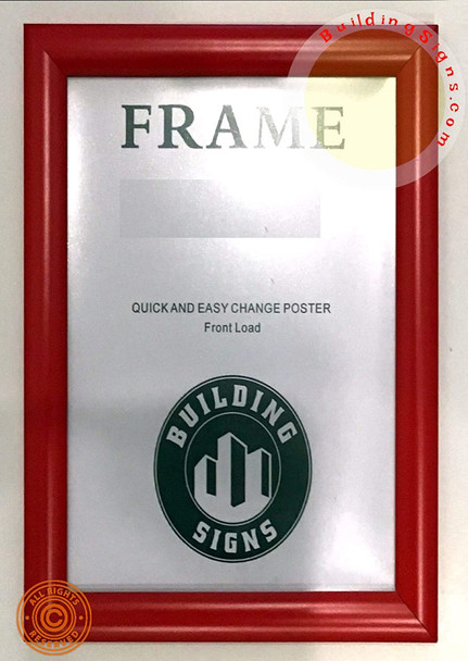 Front Load Snap Poster Frame , Wall Mounting, Portrait and Landscape Mode, Anti-Glare, PVC Cover, Lightweight